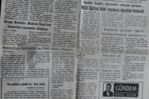 GİRESUN EKSPRES GÜNLÜK SİYASİ TARAFSIZ GAZETE 10 ŞUBAT 1999