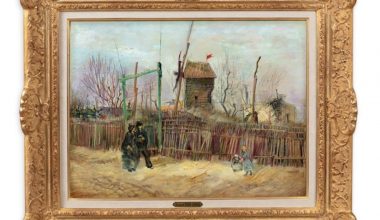Van Gogh’un ‘Scène de rue à Montmartre’si ilk kez açık artırmada: