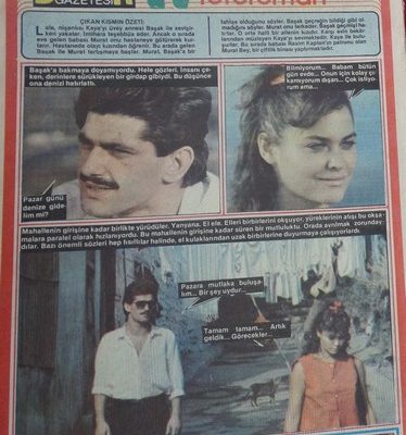 BULVAR GAZETESİ TV FOTOROMAN 21 ARALIK 1985