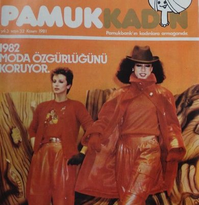 PAMUK KADIN AYLIK DERGİ KASIM 1981