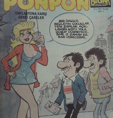 BULVAR GAZETESİ PONPON 12.4.1987