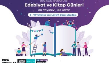 Beşiktaş’ta ‘edebiyat ve kitap günleri’ başlıyor