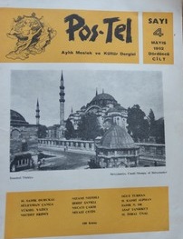 POS-TEL AYLIK MESLEK KÜLTÜR DERGİSİ MAYIS 1962