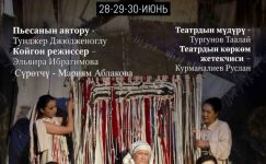 Tuncer Cücenoğlu’nun Yazdığı “Kadın Sığınağı”, Kırgızistan’da Sahneleniyor