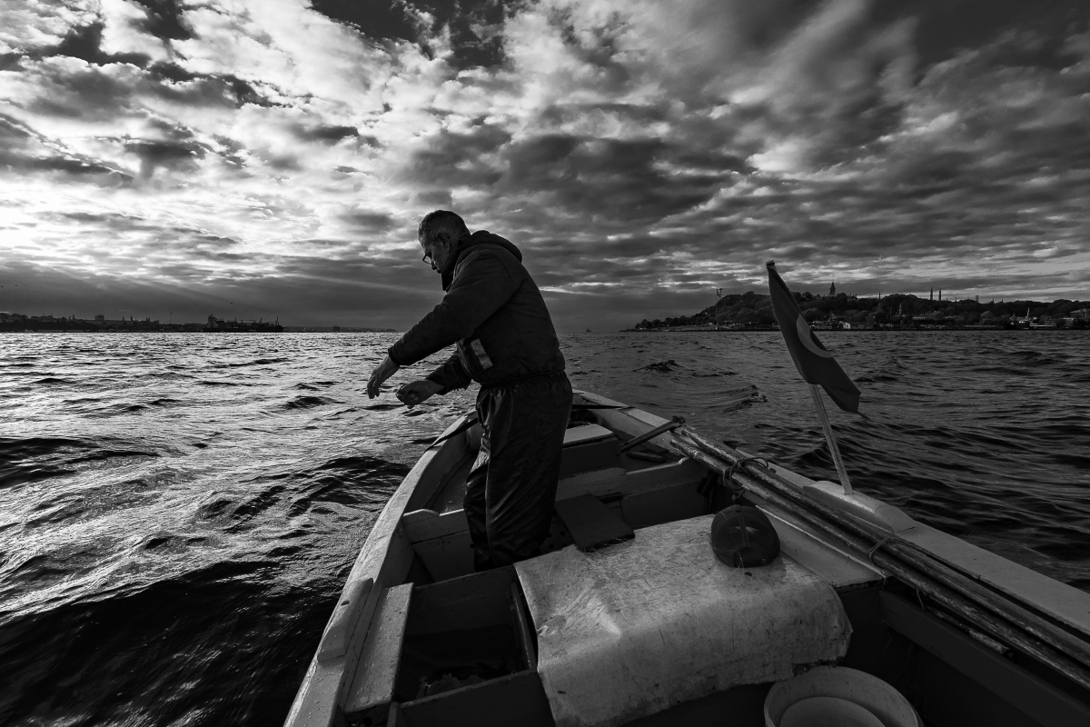 Hasan Cem Araptarlı’dan ‘İstanbul Balıkçıları’ sergisi