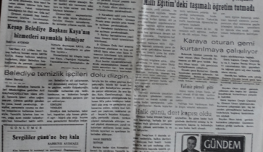 GİRESUN EKSPRES GÜNLÜK SİYASİ TARAFSIZ GAZETE 10 ŞUBAT 1999