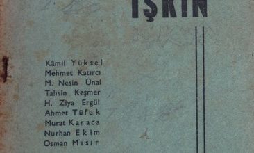 IŞKIN ŞİİRLER FİKRİ CANTÜRK 1963 SAMSUN