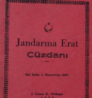 JANDARMA ERAT CÜZDANI 1955