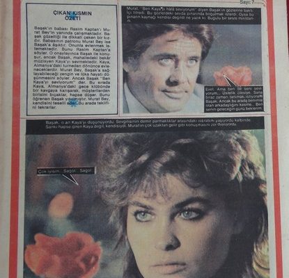 BULVAR GAZETESİ TV FOTOROMAN 18 OCAK 1986