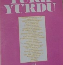 TÜRK YURDU ARALIK 1992