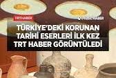 Türkiye’deki korunan tarihi eserleri ilk kez TRT Haber görüntüledi