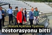 İzmir Atatürk Açıkhava Tiyatrosu restorasyonu bitti