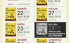 Amed Şehir Tiyatrosu’nun ‘Don Kixot’u İstanbul’da