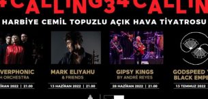 Harbiye’de uluslararası konser serisi başlıyor: 34 Calling