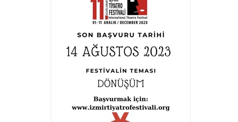 Taksav 11. Uluslararası İzmir Tiyatro Festivali’ne