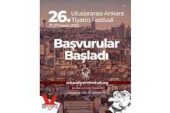 26. Uluslararası Ankara Tiyatro Festivali Başvuruları Başladı